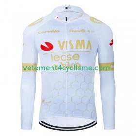 Homme Maillot vélo Manches Longues Visma Lease A Bike 2024 N002
